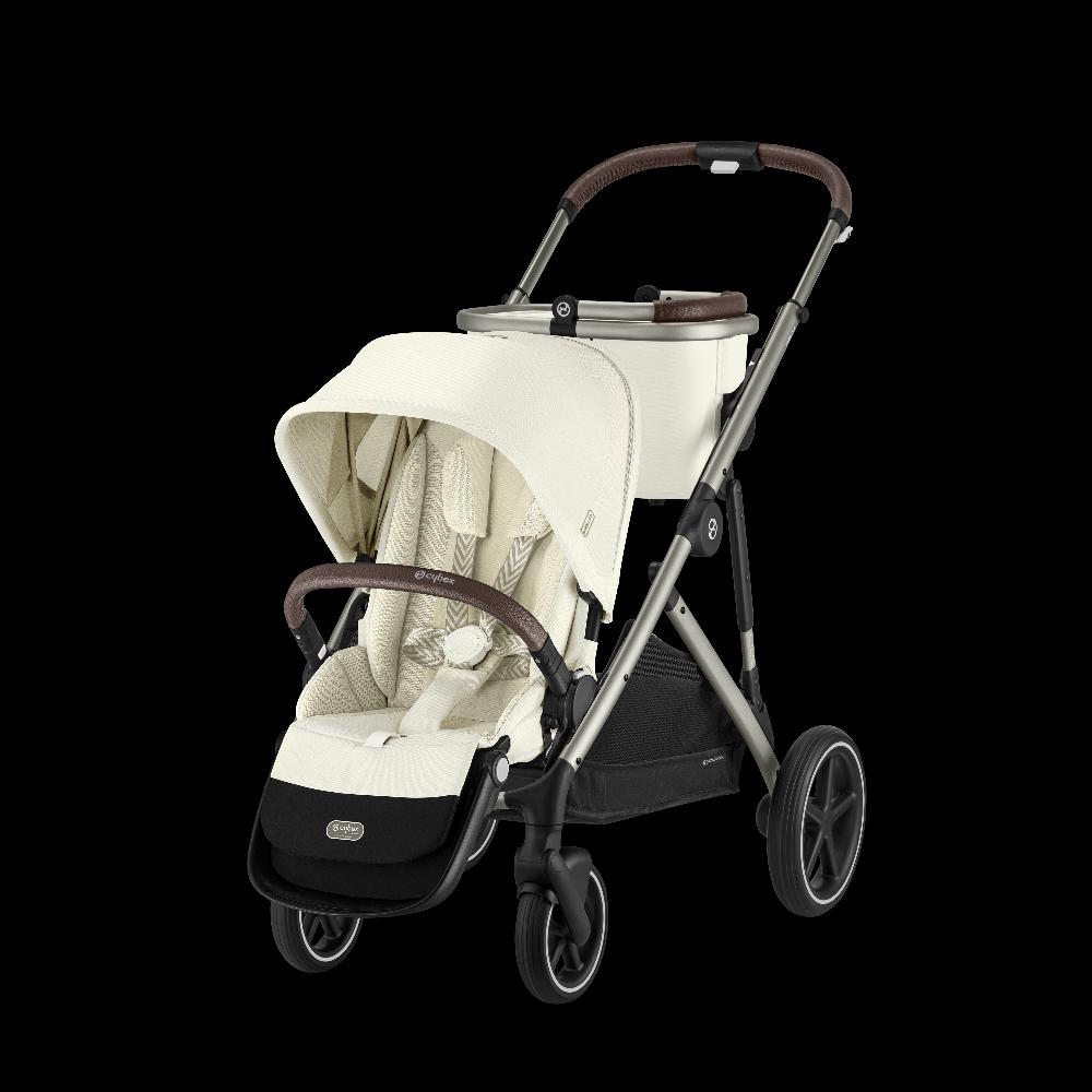 babymarkt Kinderwagen Gazelle S Taupe Seashell Beige inklusive Babyschale Cloud G i-Size Plus Seashell Beige Basisstation Base G und Adapter Günstig kaufen