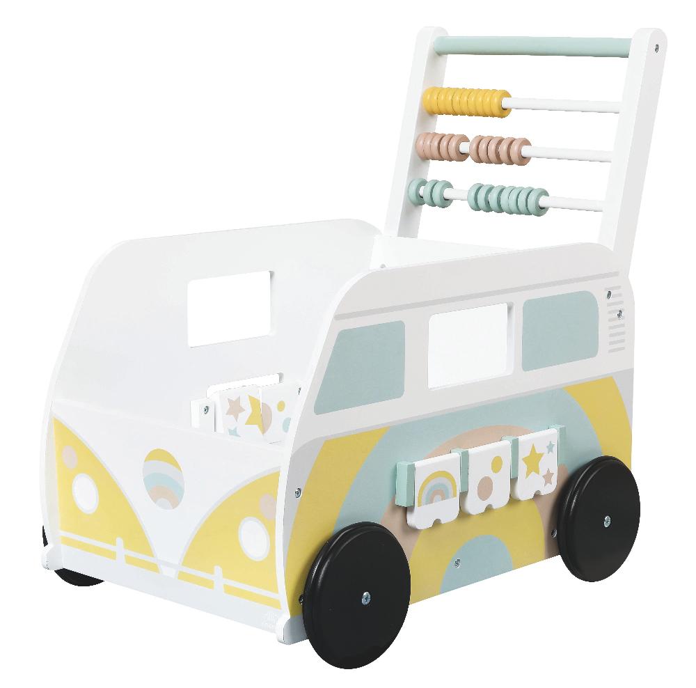 babymarkt Lauflernwagen turbus Regenbogen