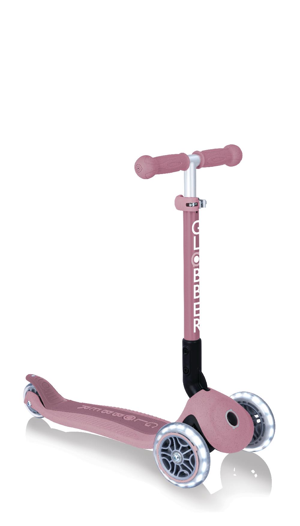 babymarkt Faltbarer Junior Scooter Lights Eco beere