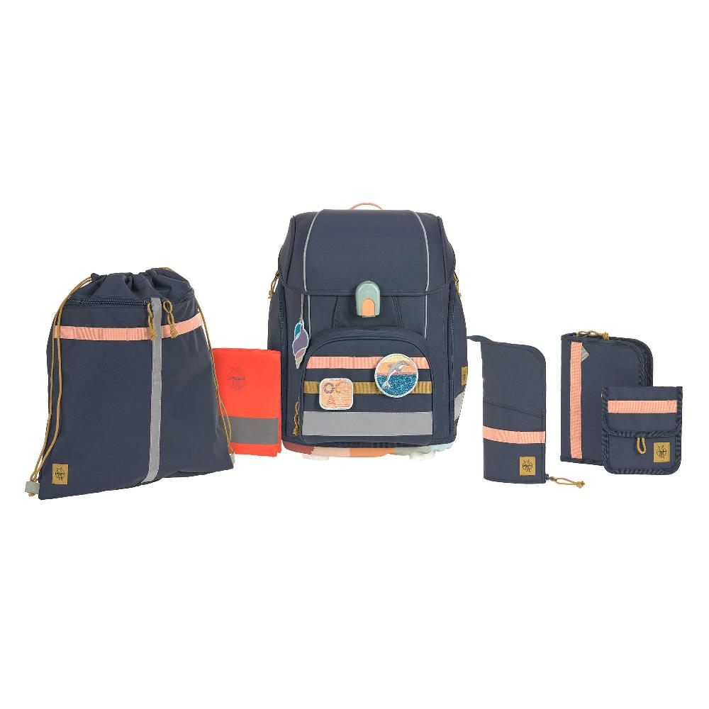 babymarkt School Set Boxy Unique dark blue Ocean Edition