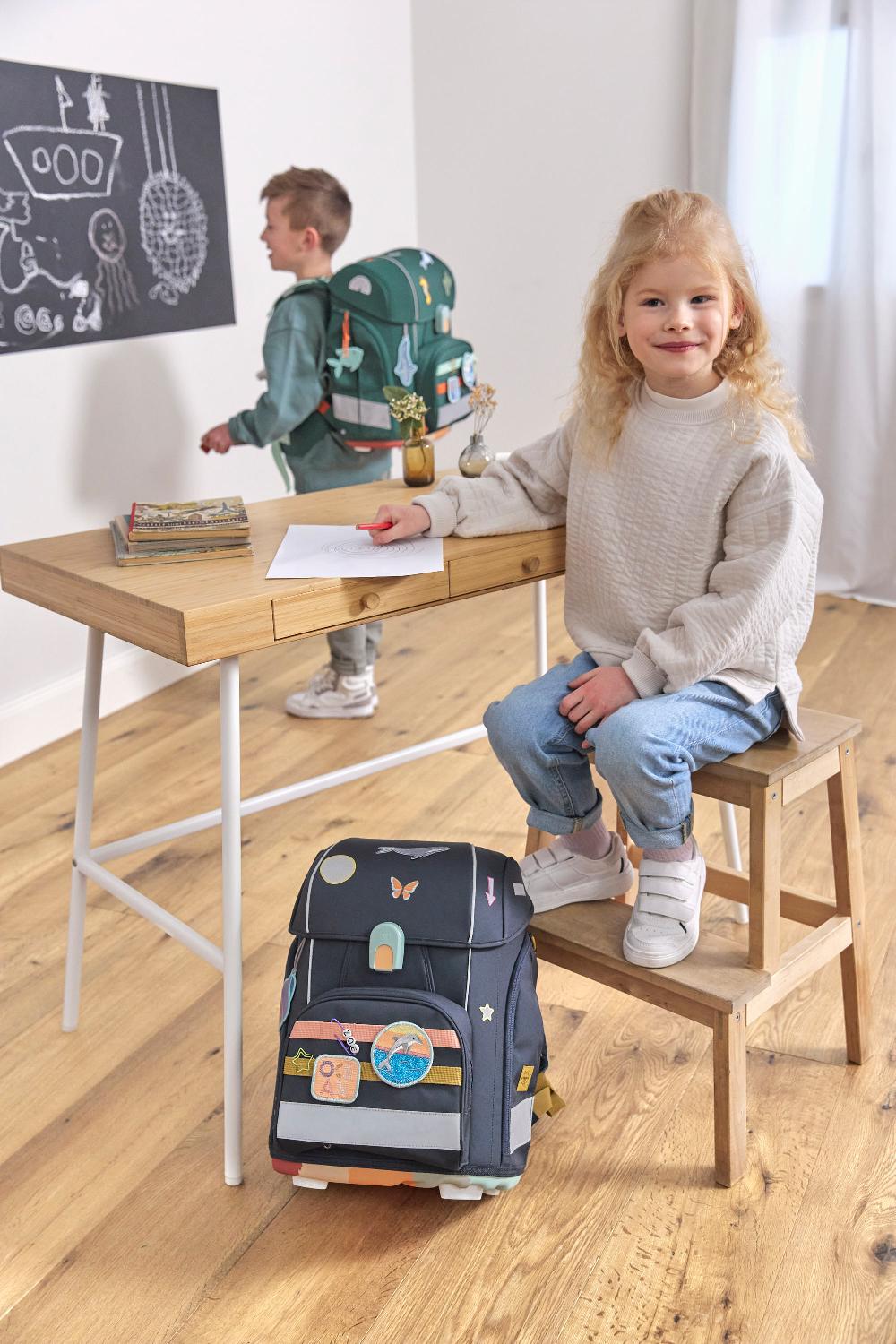 babymarkt School Set Boxy Unique dark blue Ocean Edition Tägliche Deals