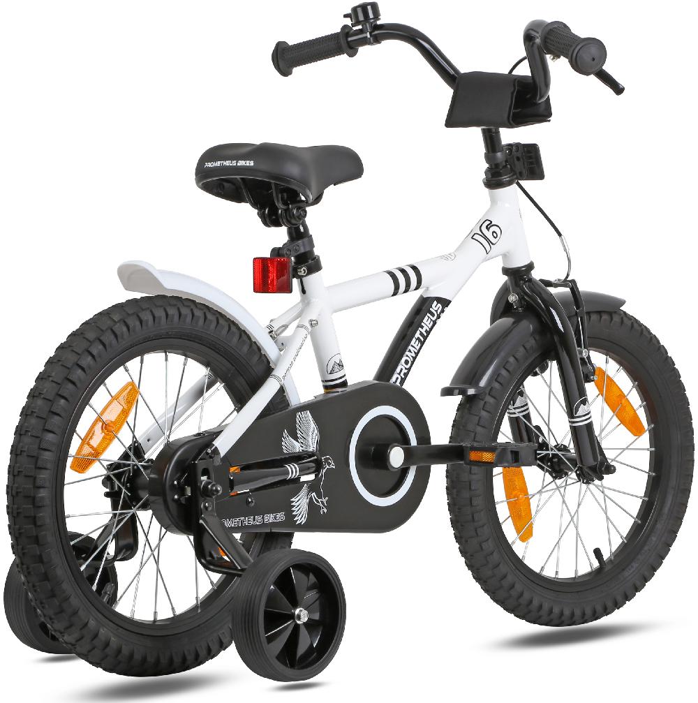babymarkt Kinderfahrrad 16" mit Stützräder weiß-schwarz Riesige Ersparnisse
