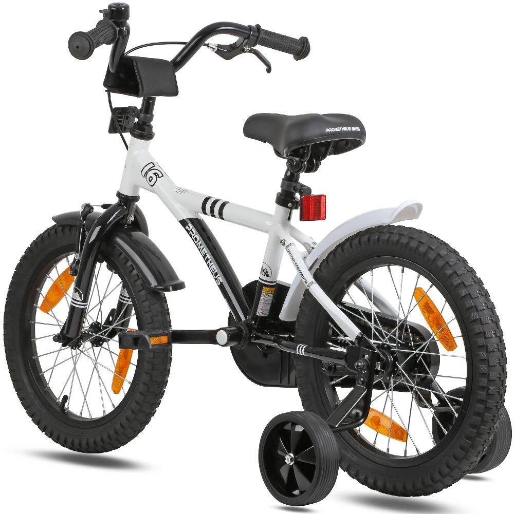 babymarkt Kinderfahrrad 16" mit Stützräder weiß-schwarz Riesige Ersparnisse