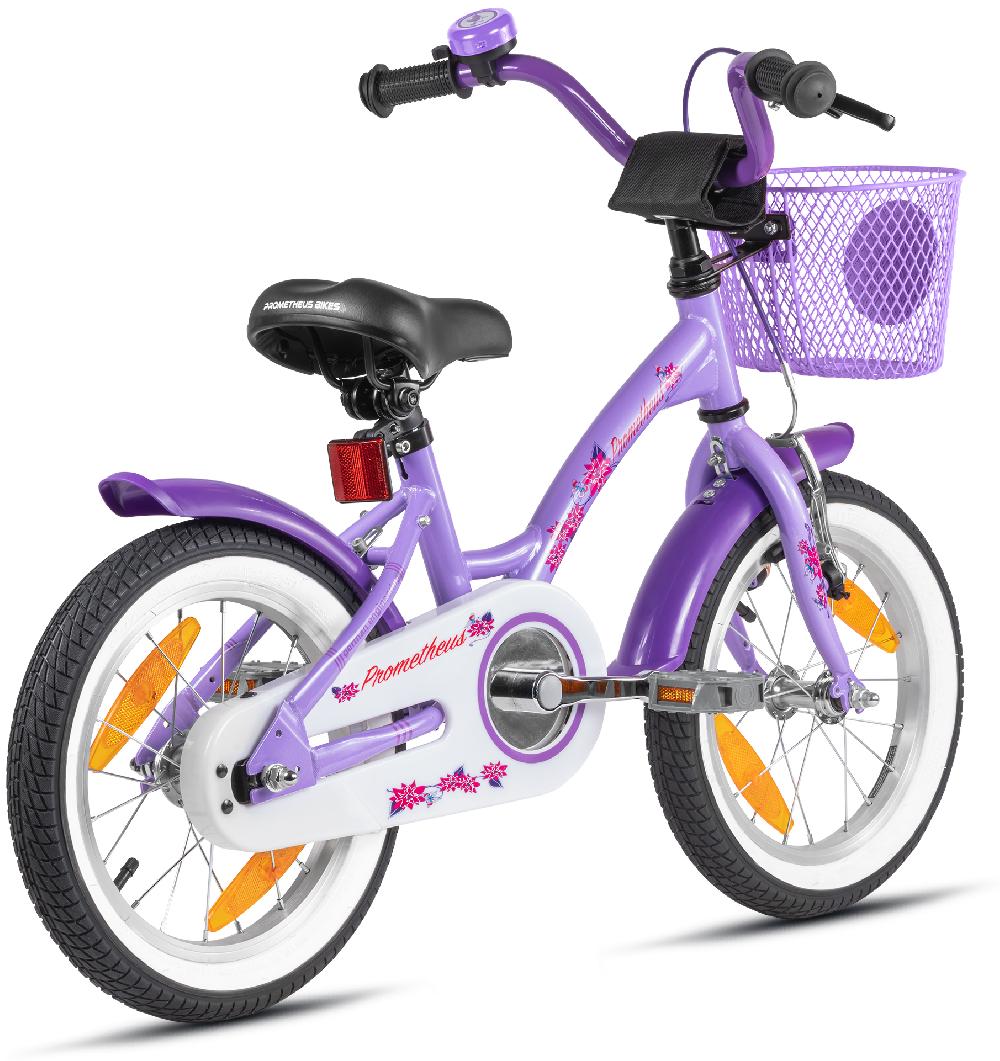 babymarkt Kinderfahrrad 14" mit Stützräder violett-weiß Wochenangebot