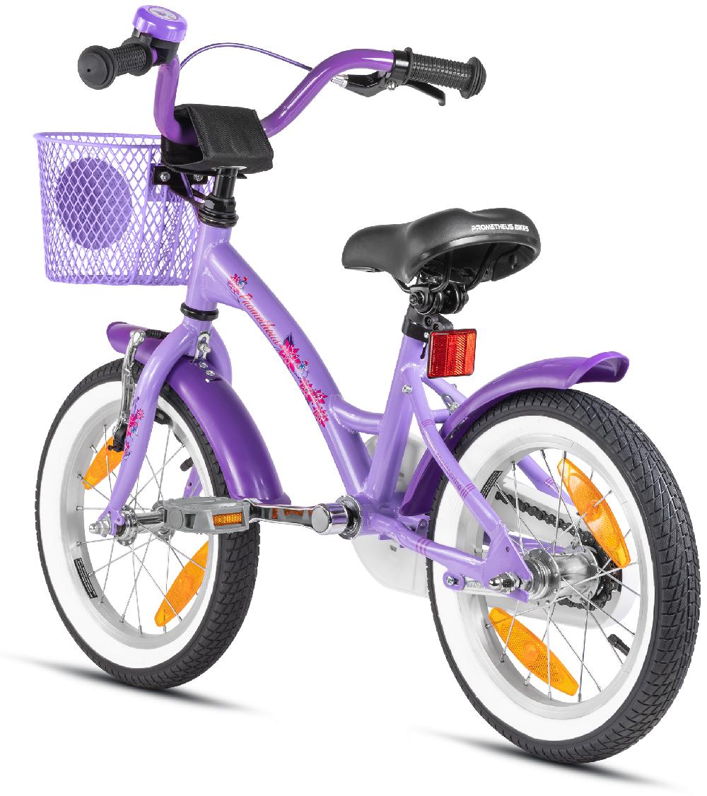 babymarkt Kinderfahrrad 14" mit Stützräder violett-weiß Wochenangebot