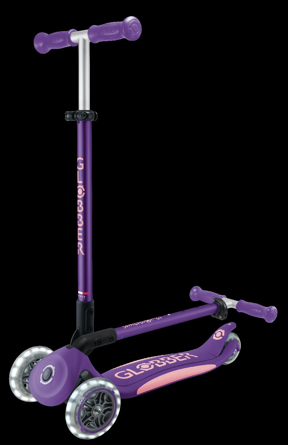 babymarkt PRIMO FOLDABLE PLUS LIGHTS lila-pastellrosa mit Leuchtrollen Letzte 2 Tage