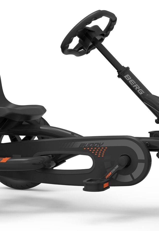 babymarkt Pedal Go-Kart Buddy Graphite Sondermodell - limitiert Zeitbegrenzte Promotion