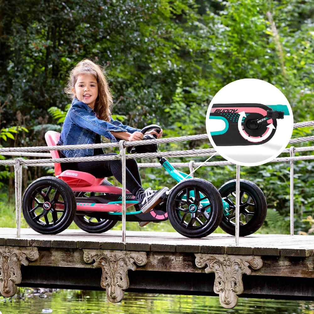 babymarkt Pedal Go-Kart Buddy Graphite Sondermodell - limitiert Zeitbegrenzte Promotion