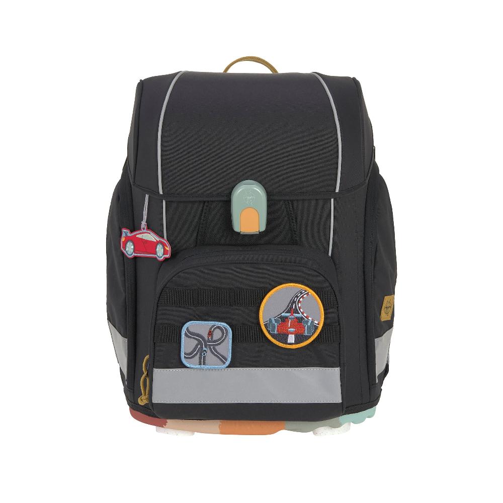 babymarkt Schulranzen-Set 7-tlg. Boxy Unique black Super Rabatt