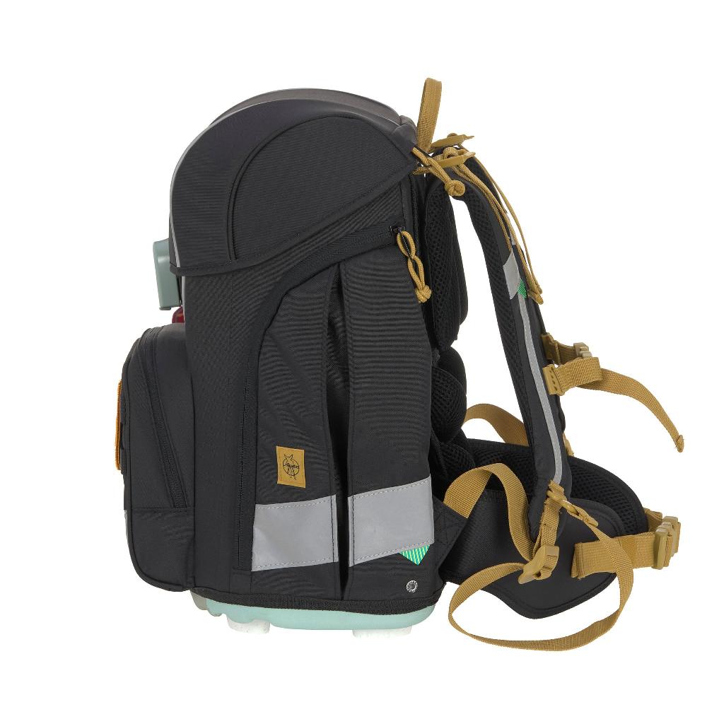 babymarkt Schulranzen-Set 7-tlg. Boxy Unique black Super Rabatt