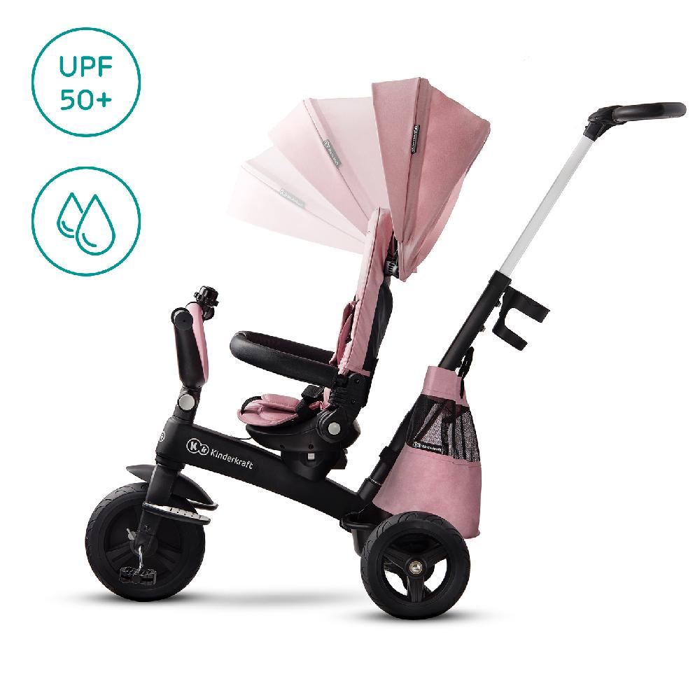 babymarkt Dreirad EASYTWIST mauvelous pink Kostenloser Versand international