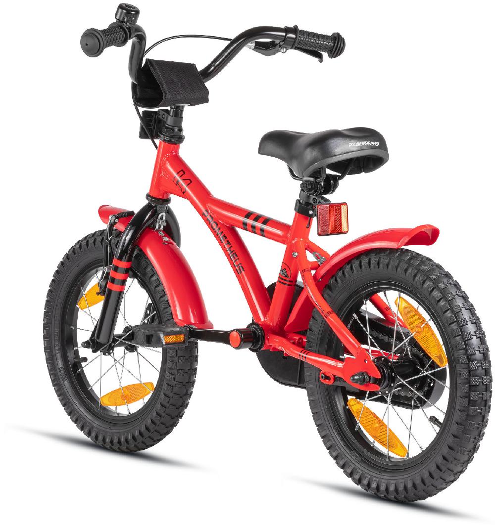 babymarkt Kinderfahrrad 14" mit Stützräder rot-schwarz Begrenzt auf 3 Tage
