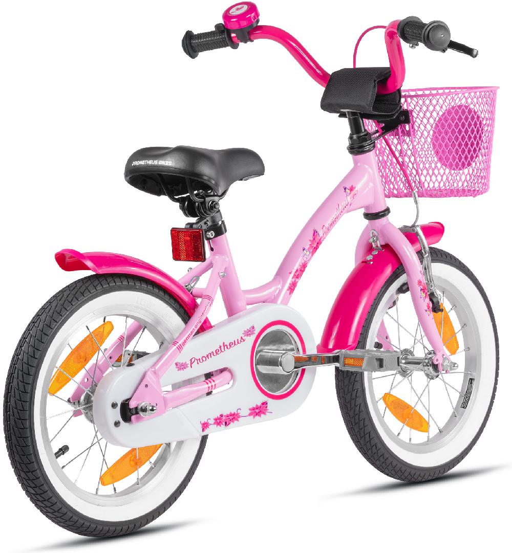 babymarkt Kinderfahrrad 14" mit Stützräder rosa-weiß Speichern exportieren
