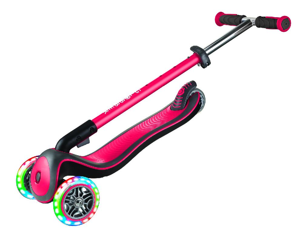 babymarkt Scooter ELITE DELUXE LIGHTS mit Leuchtrollen rot Black Friday Preise