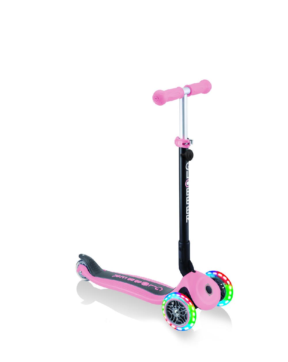 babymarkt GO-UP 4-in-1 FOLDABLE LIGHTS pastellrosa - mit Leuchtrollen
