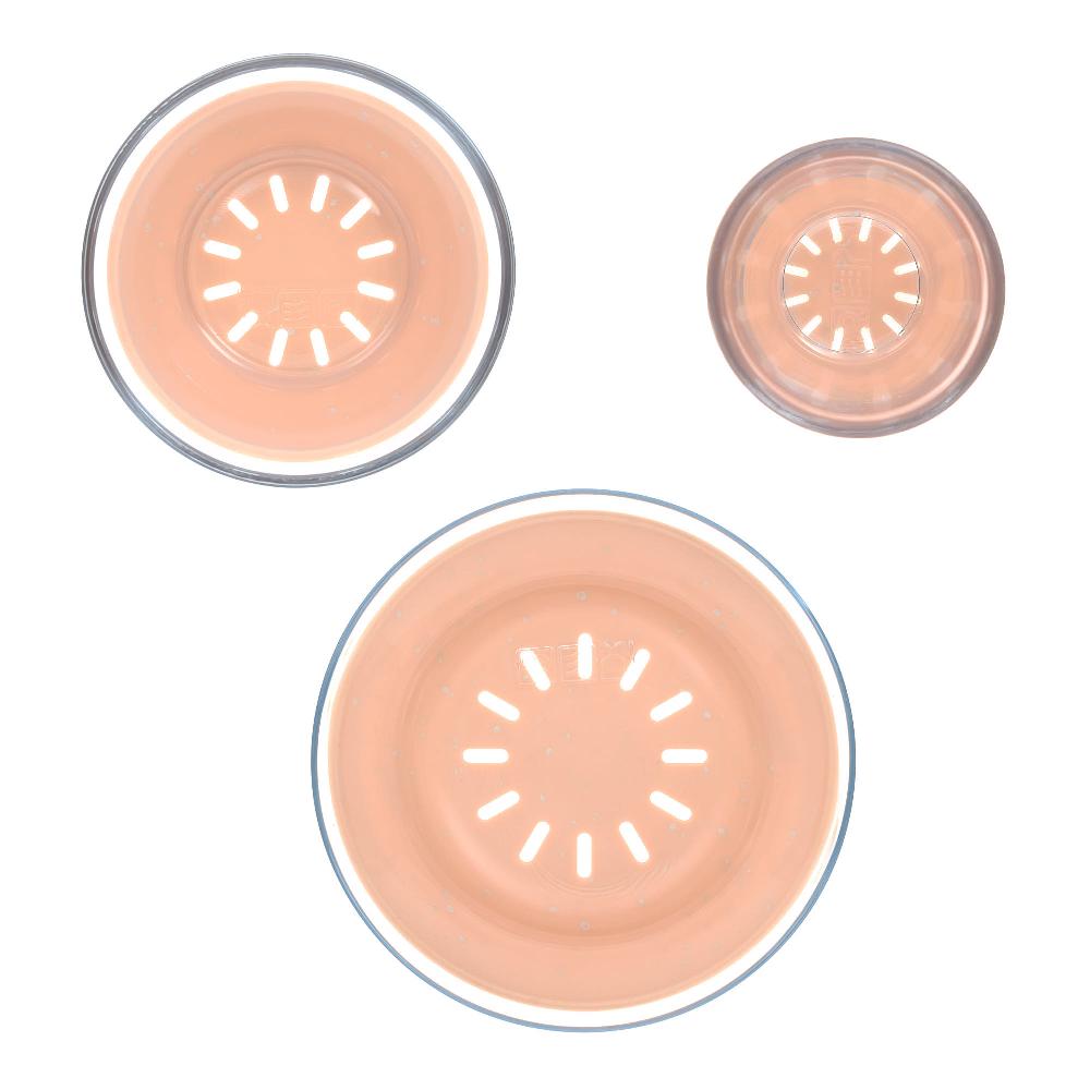 babymarkt Esslernset aus Glas und Silikon apricot Angebote