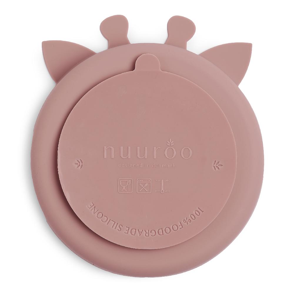 babymarkt Silikonteller mit Saugnapf Orla - Woodrose Hotsell