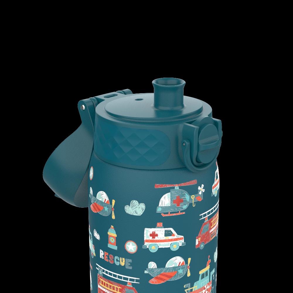 babymarkt Kinder-Wasserflasche Edelstahl 400 ml dunkelgrün Fabrikverkauf
