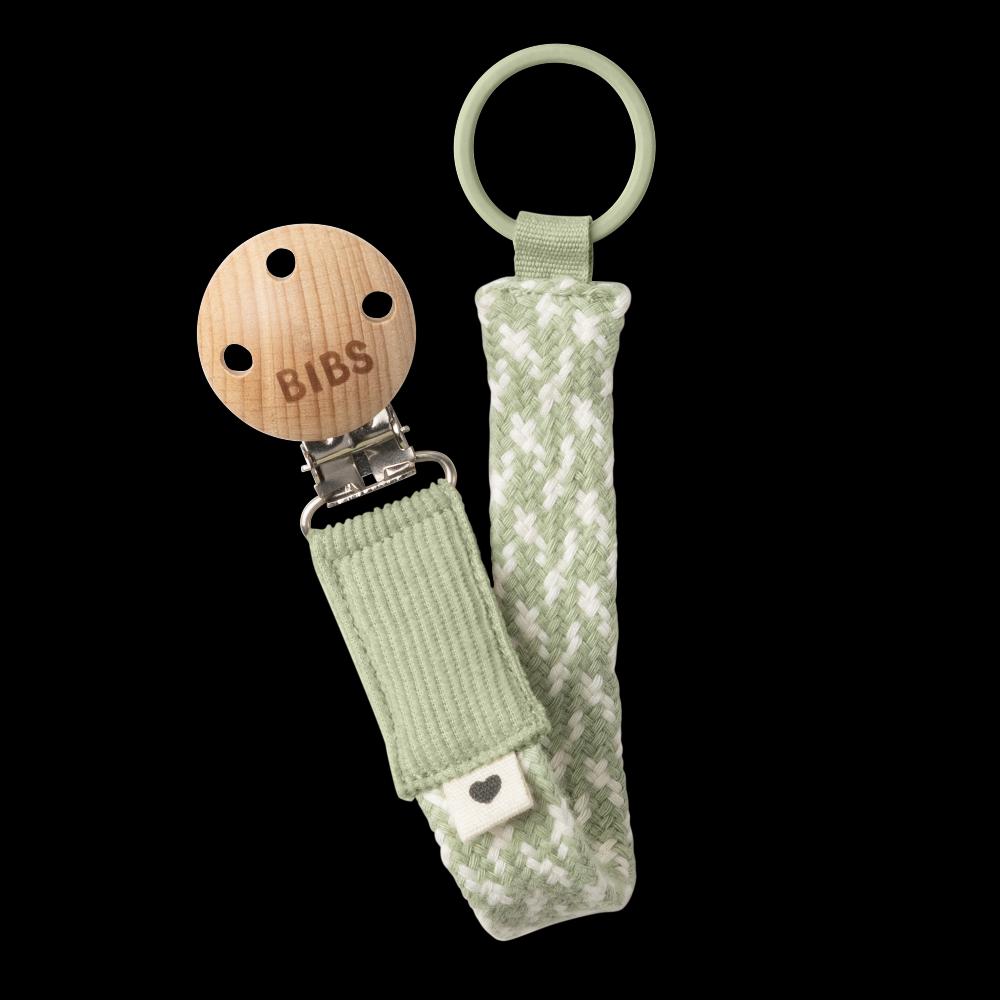 babymarkt Schnullerkette Sage/Ivory