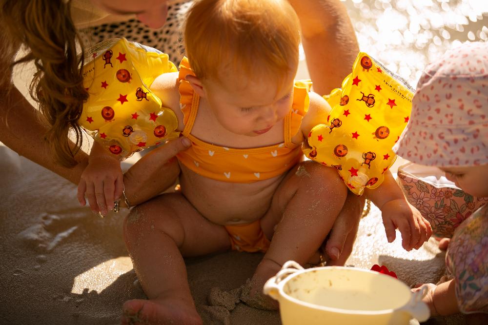babymarkt Lila Leopard Schwimmflügel (0-2 Jahre) Weihnachtsangebot