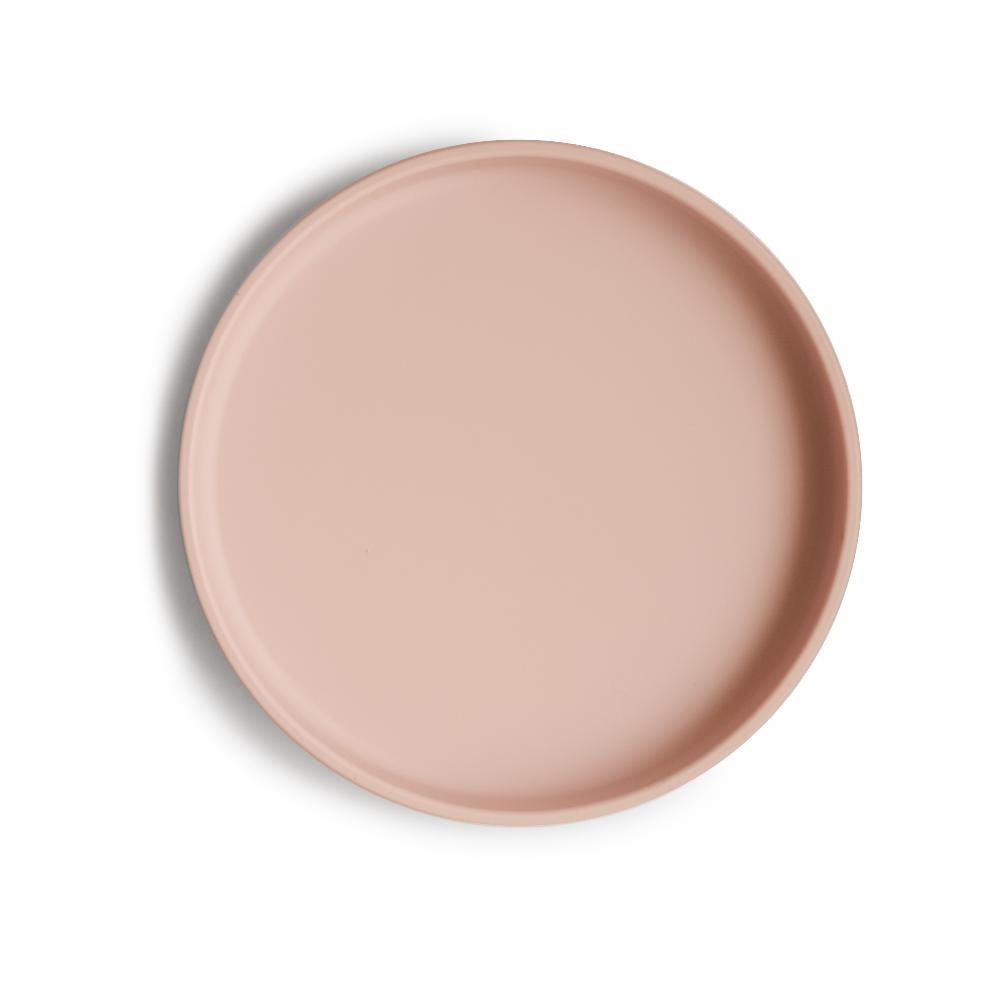 babymarkt Silikonteller Classic mit Saugfuß Blush Saisonale Angebote