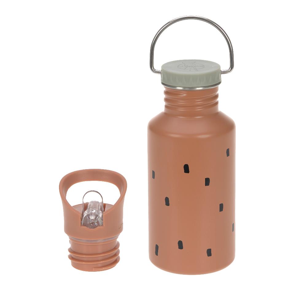 babymarkt Trinkflasche aus Edelstahl Happy Prints caramel 500 ml