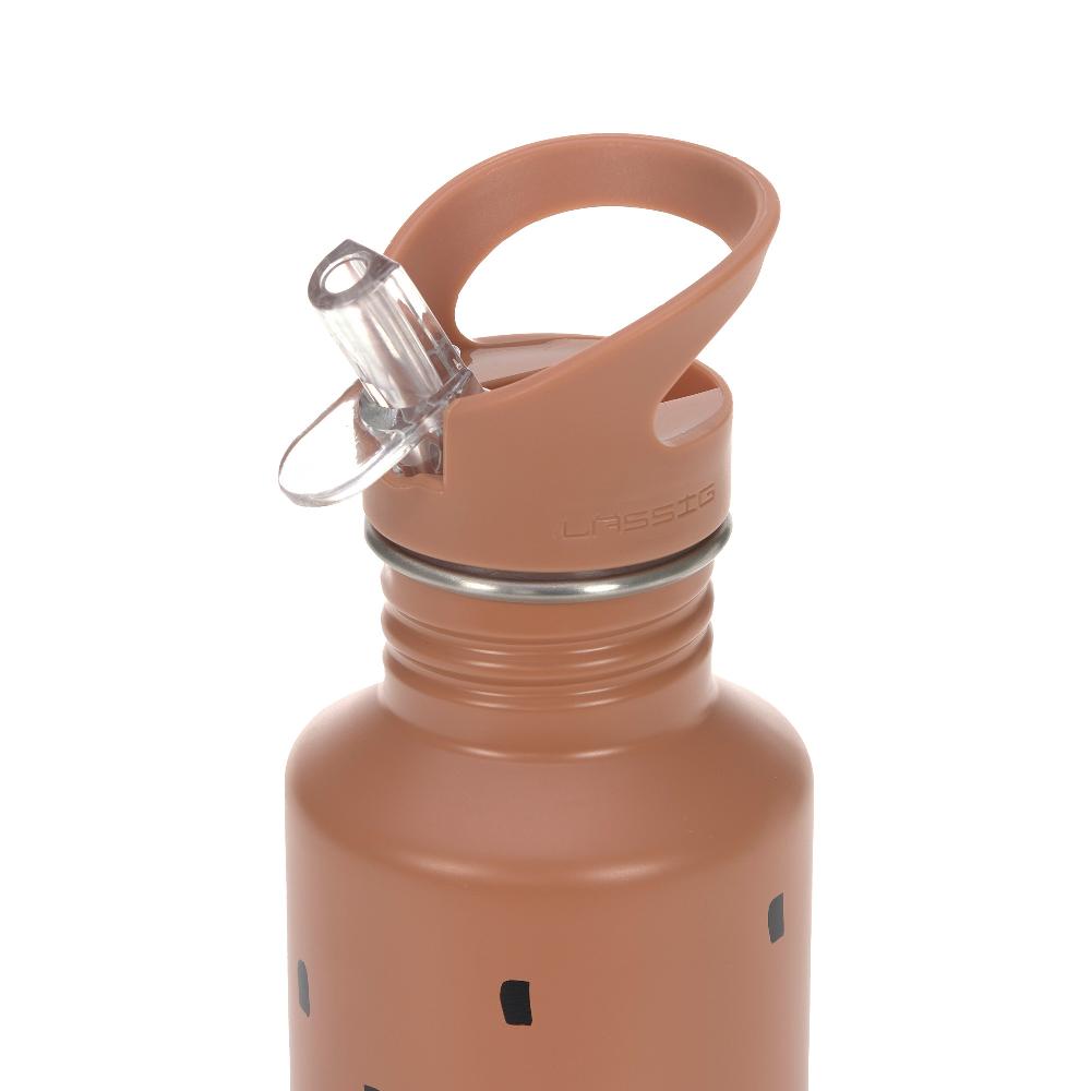 babymarkt Trinkflasche aus Edelstahl Happy Prints caramel 500 ml Tägliche Deals