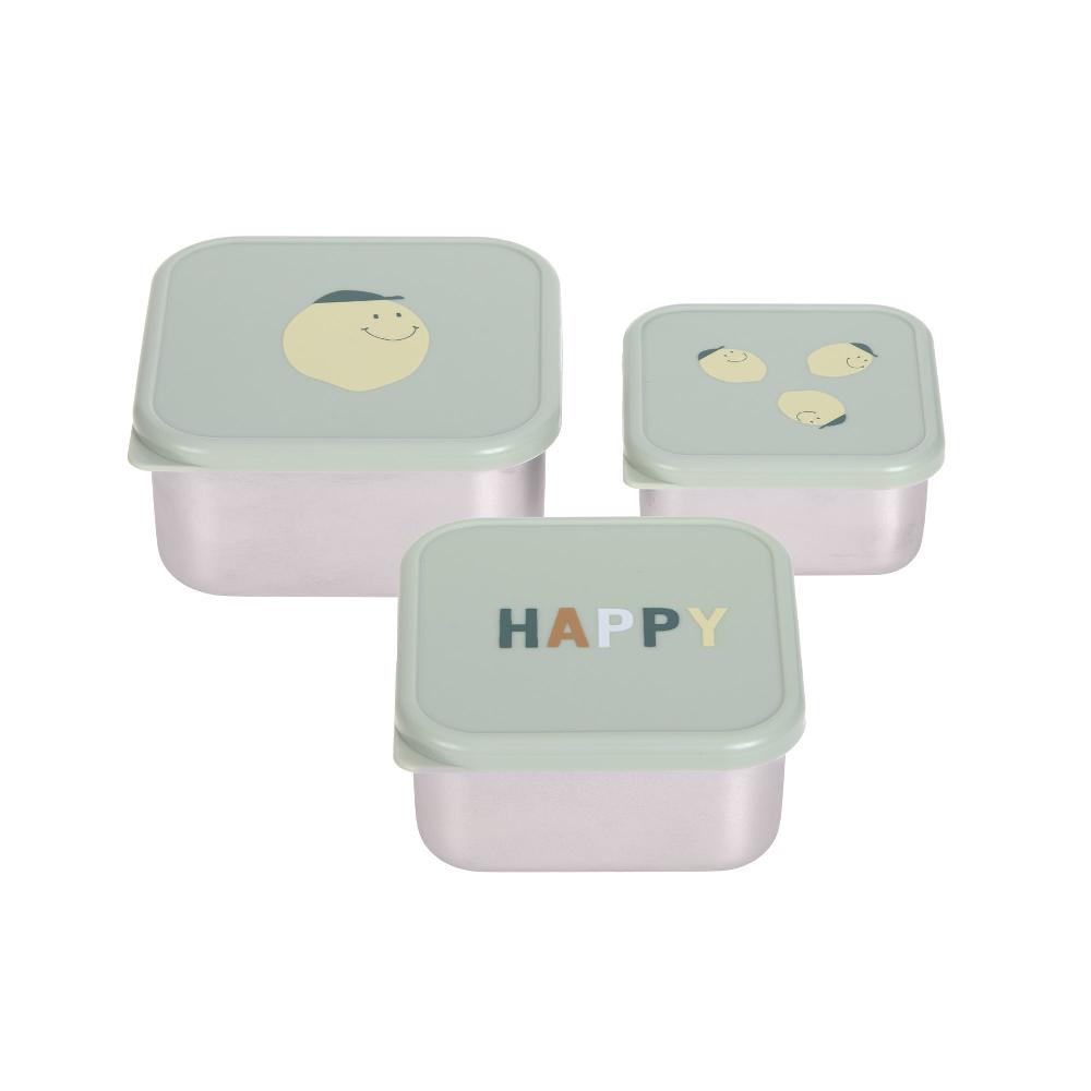 babymarkt Brotdosenset aus Edelstahl Happy Fruits Lemon