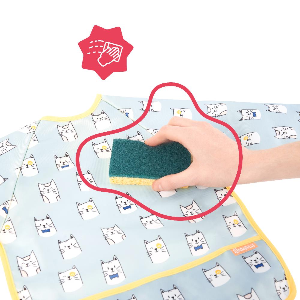 babymarkt Langarmlätzchen in blau Sonderangebot der Fabrik