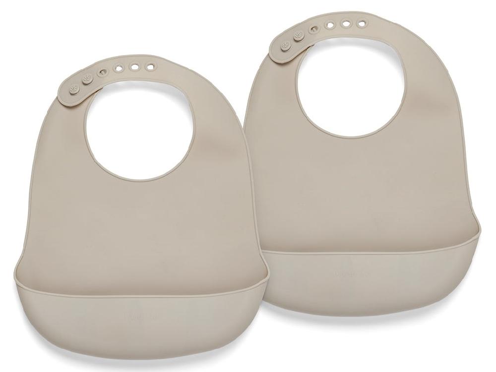 babymarkt Lätzchen Silikon Tex 2 Stück Cobblestone