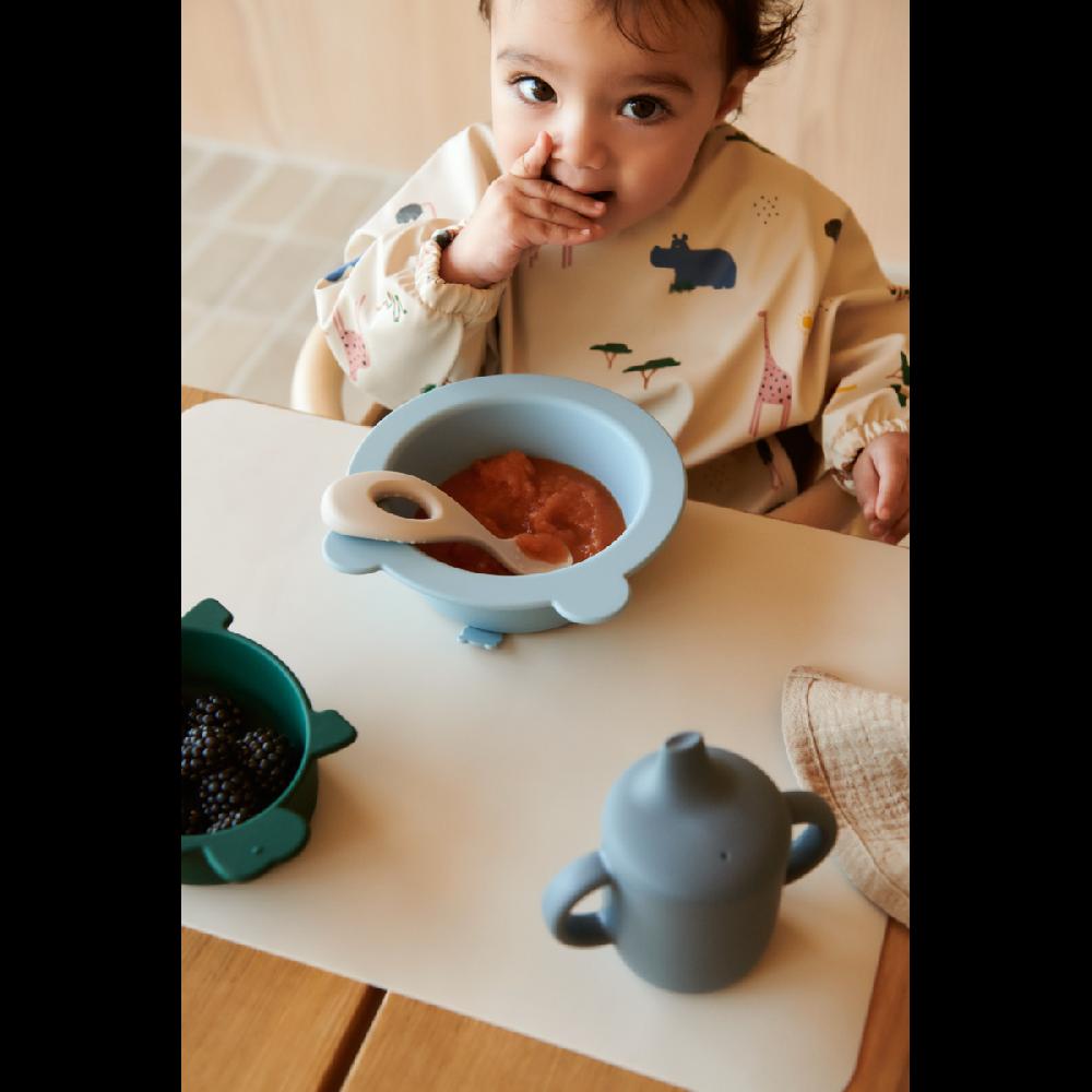 babymarkt Iggy Silikonschalen 4er-Pack dino blue multi mix Begrenzt auf 3 Tage