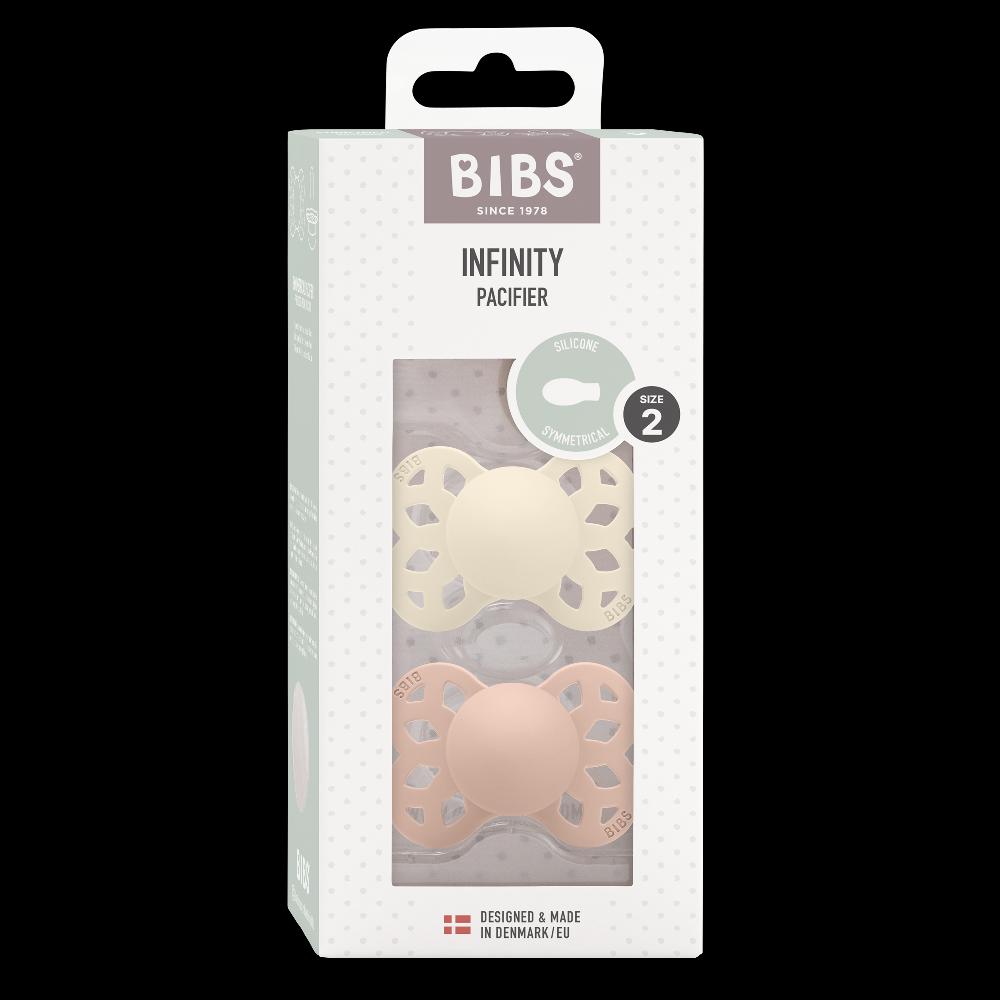 babymarkt Schnuller Infinity symmetrischer Sauger 6-18 Monate Ivory & Blush 2 Stk Meist gekauft