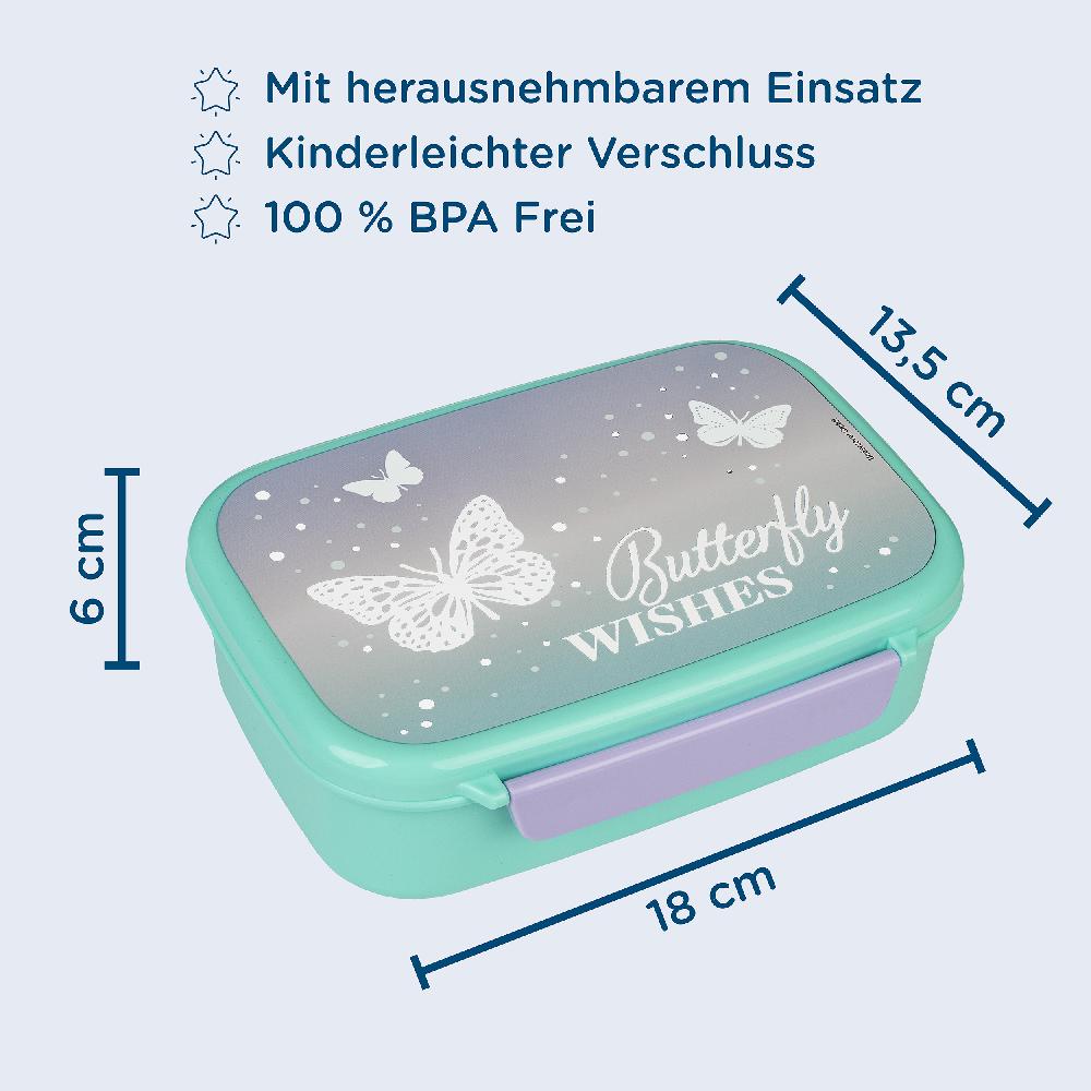 babymarkt Brotzeitdose Butterfly Wishes Limitierter Zeitrabatt