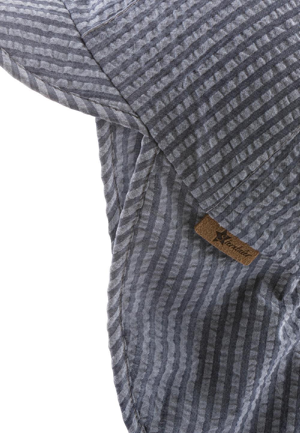 babymarkt Schirmmütze mit Nackenschutz Streifen blau Vatertagsangebot