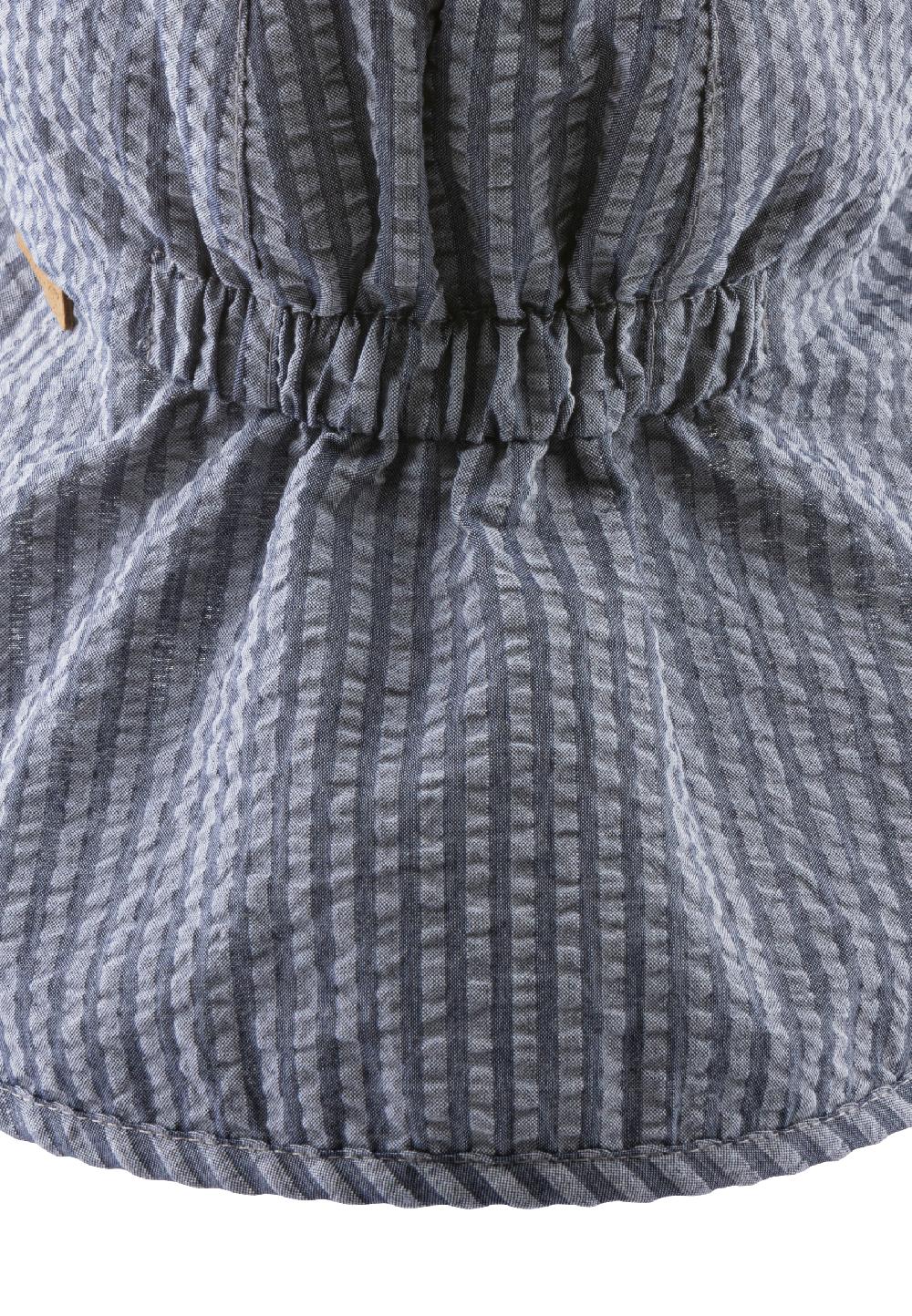 babymarkt Schirmmütze mit Nackenschutz Streifen blau Vatertagsangebot