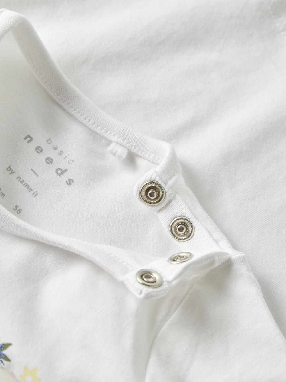 babymarkt Langarmshirt Nbfvubie Bright White Bis zu 65% Rabatt