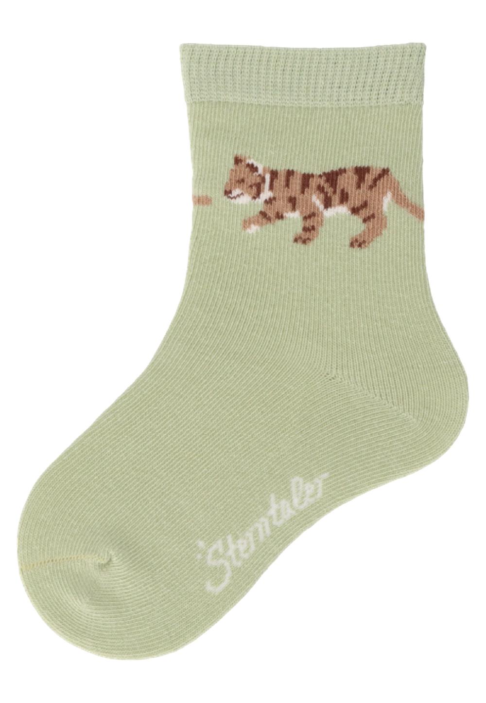 babymarkt Söckchen 3er-Pack Krokodil braun melange 50% Rabatt mit kostenlosem Versand