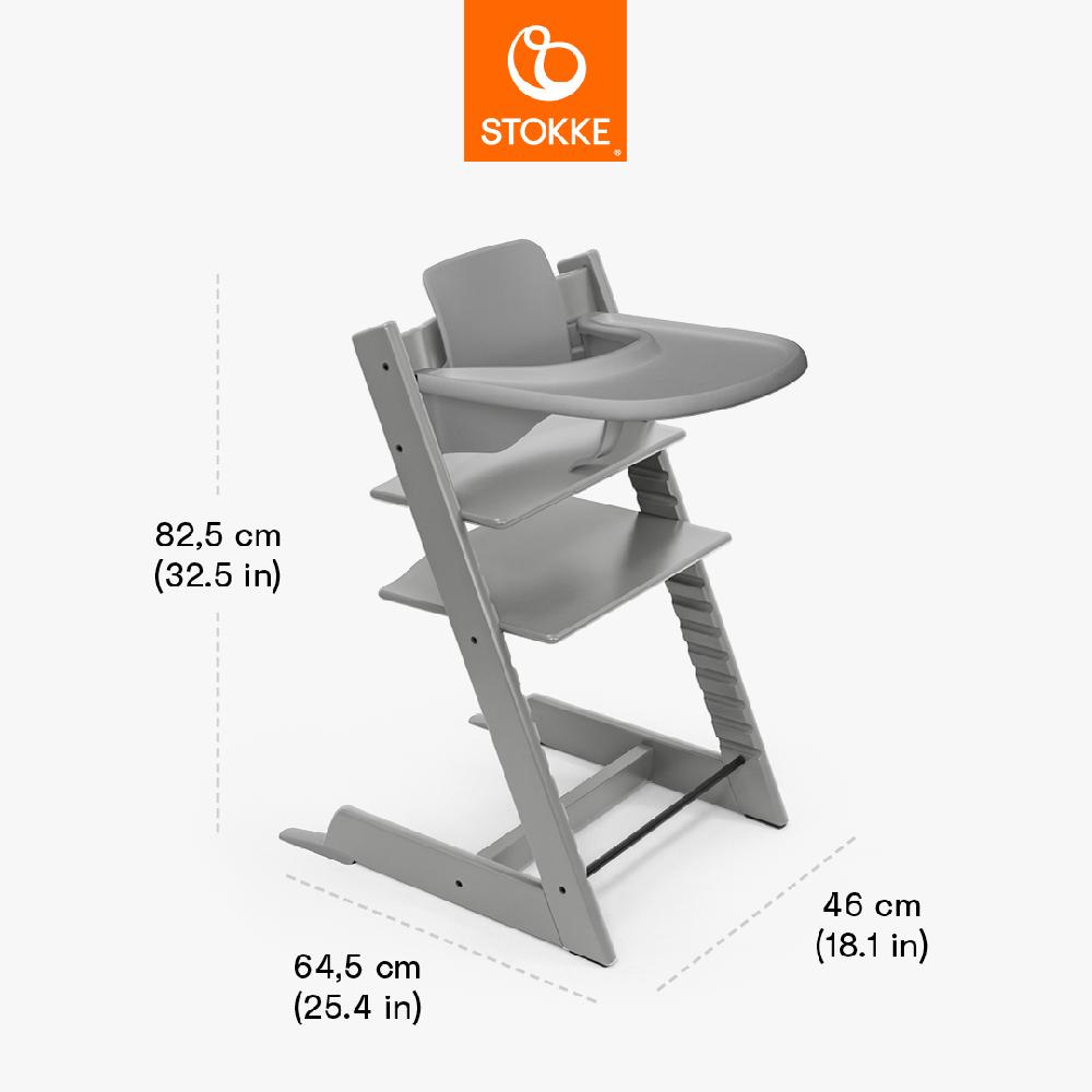babymarkt Tripp Trapp Hochstuhl Buche Storm Grey inkl. Tray Storm Grey und Baby Set V2 Storm Grey Discount Store für neue Produkte