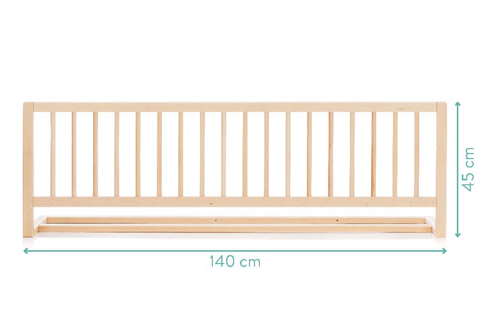 babymarkt Bettgitter Lilly 140 x 45 cm natur Im Verkauf