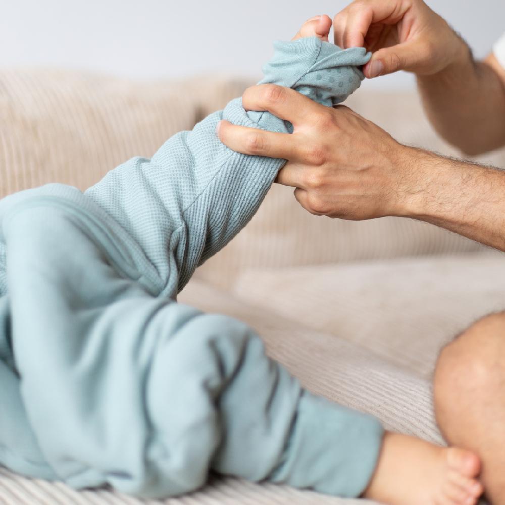 babymarkt emma & noah Schlafsack mit Umschlag-Füßen Essential Mint 50% Rabatt für begrenzte Zeit