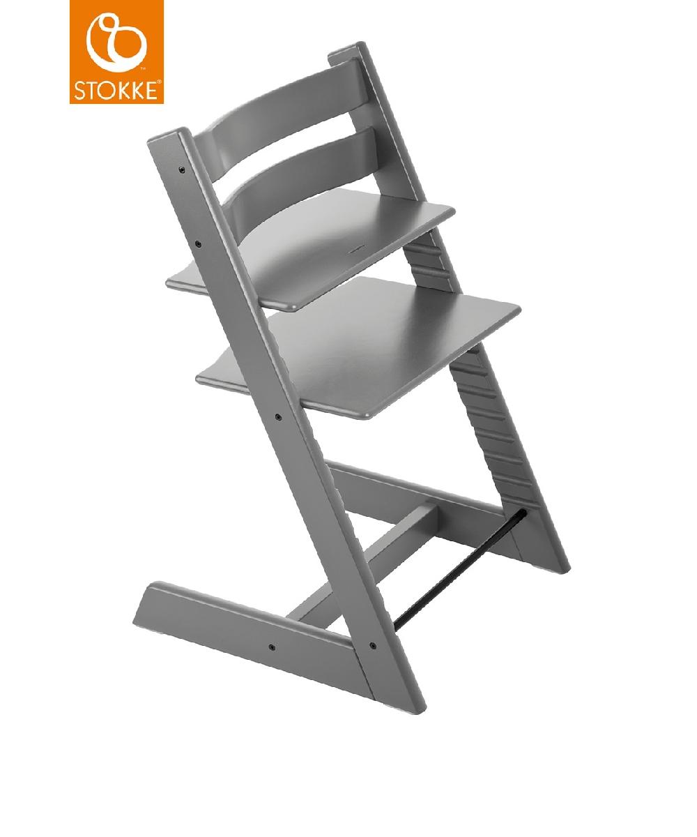 babymarkt Mega Tripp Trapp Set Hochstuhl Buche Storm Grey inkl. Newborn Set Grey und Baby Set V2 Storm Grey Günstiger Verkauf