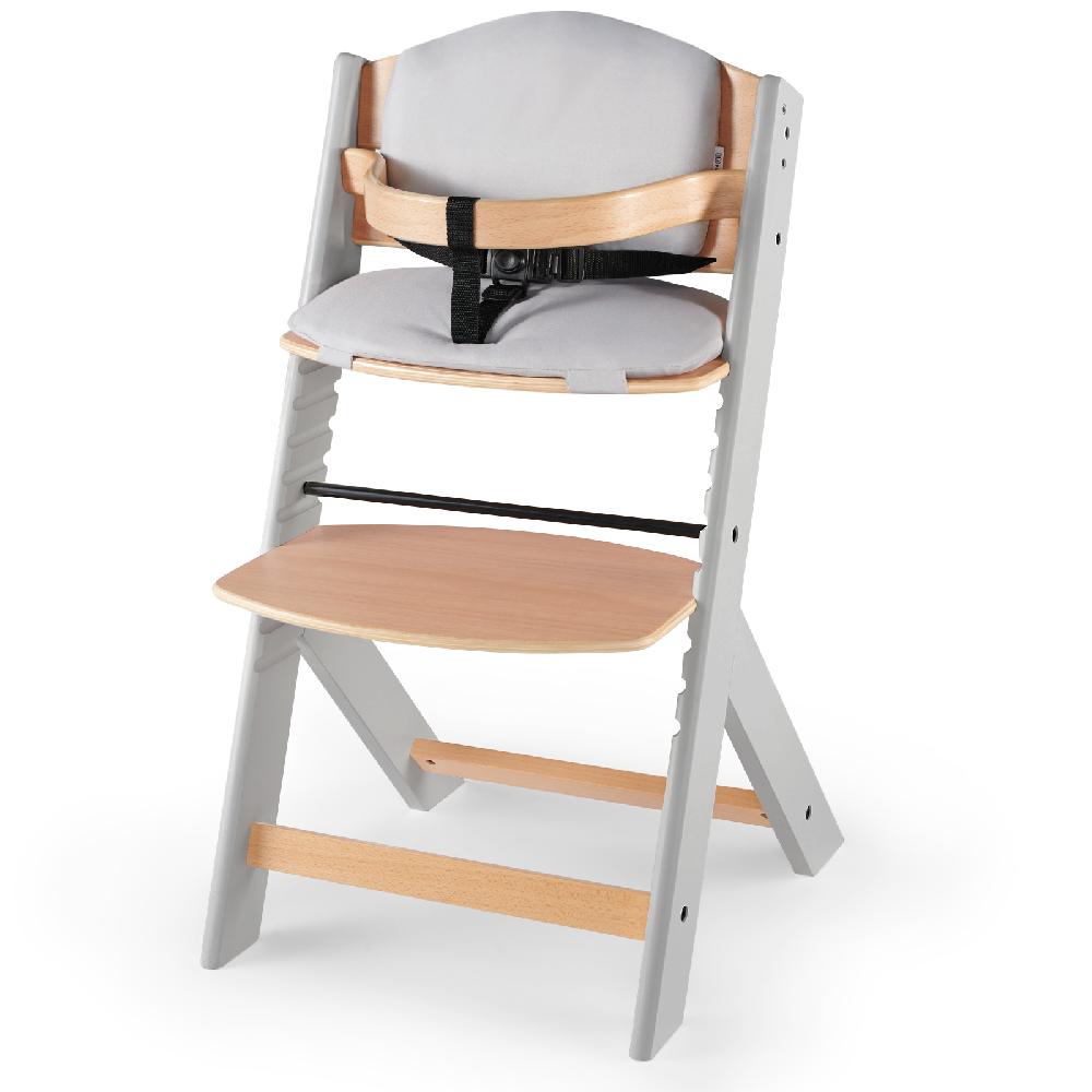 babymarkt Hochstuhl ENOCK grey mit Kissen Fabrikpreis