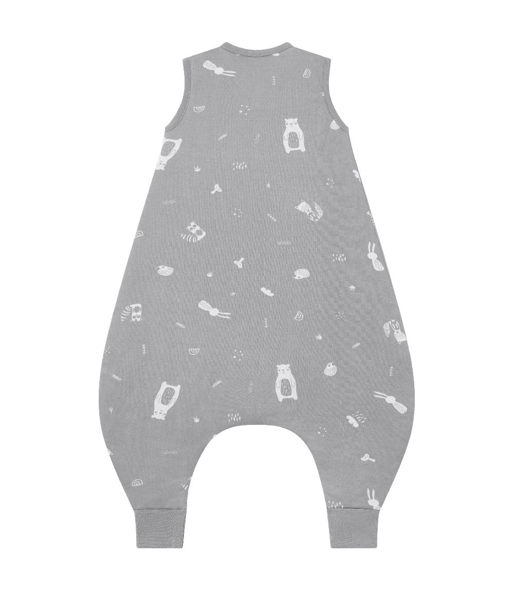 babymarkt Ganzjahresschlafsack smalig mit Füßen grau Top Angebot