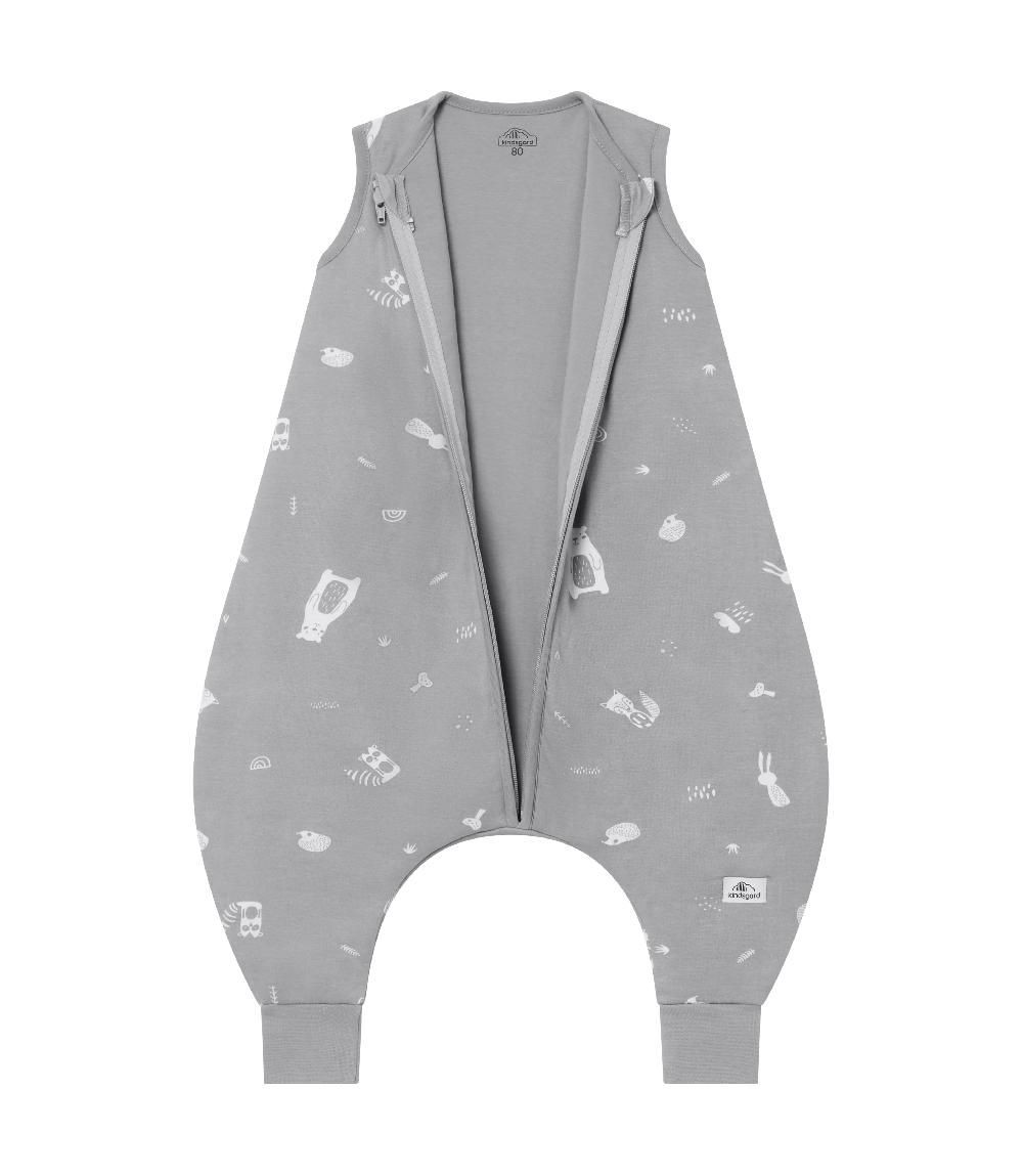 babymarkt Ganzjahresschlafsack smalig mit Füßen grau Top Angebot