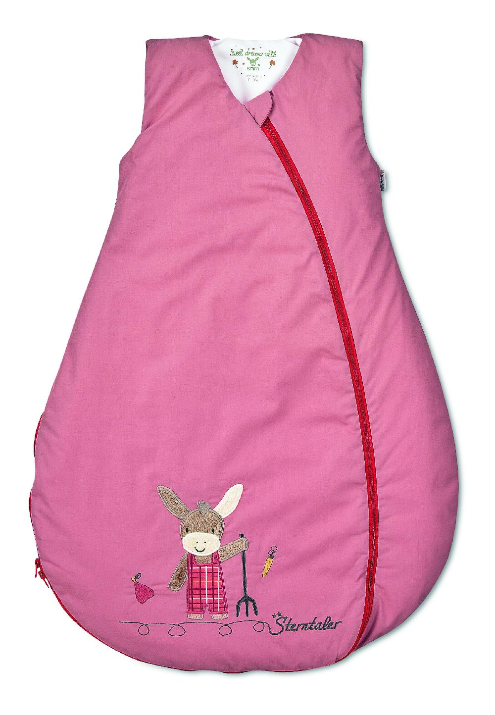babymarkt Funktionsschlafsack Emmis Garden mittelrot