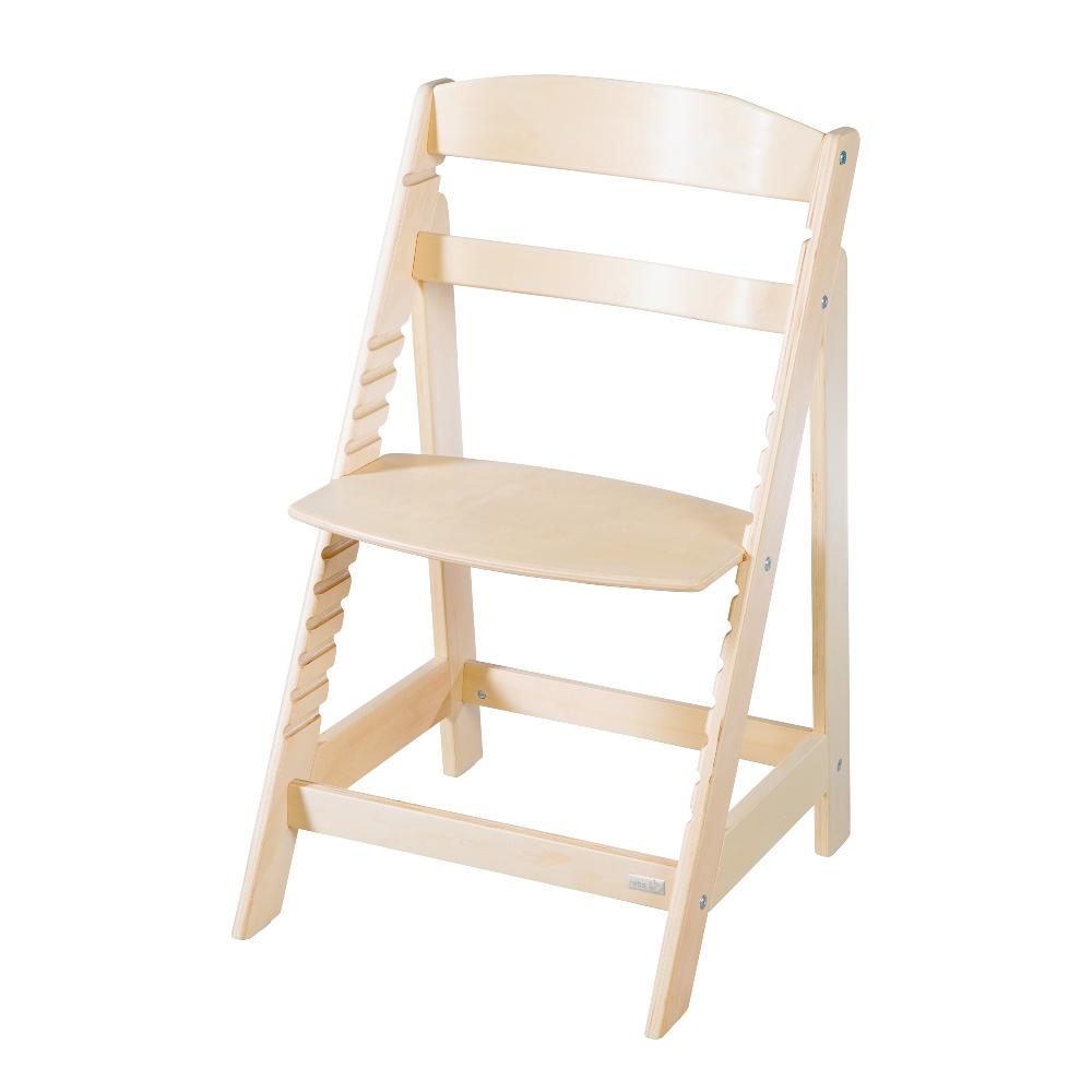 babymarkt Treppenhochstuhl Born Up natur Set 2 in 1 inkl. Aufsatz Greyish gesteppt Bestseller