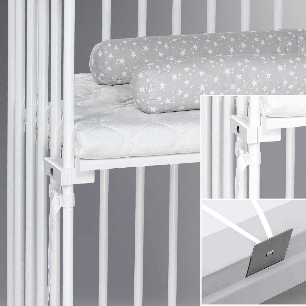 babymarkt Beistellbett Boxspring XXL weiß Kauf eins, bekomm eins gratis