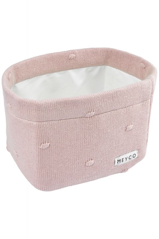 babymarkt Wickeltischkörbchen klein Knots Soft Pink Super Sparpreis