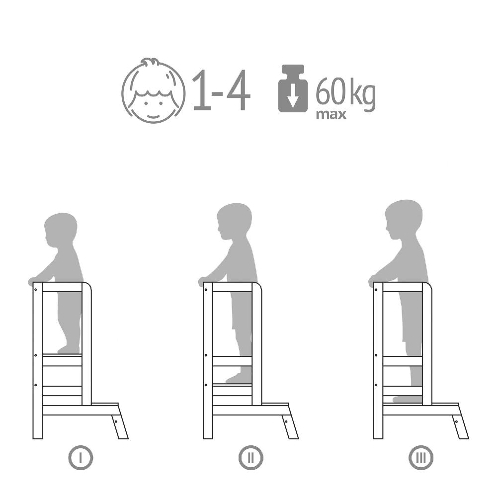 babymarkt Kids Lernturm Step grau Letzte 3 Tage