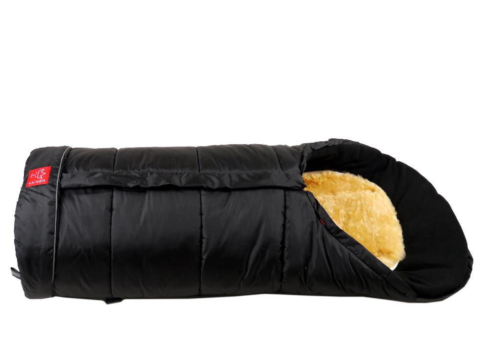 babymarkt Fußsack SHEEPY mit Lammfelleinlage schwarz Bis zu 60% Rabatt